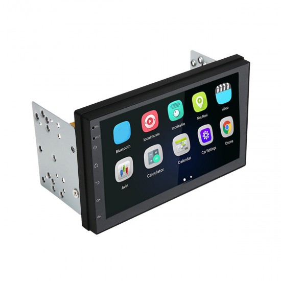 7 Inch 2 Din for Android 8.0 Car MP5 Player 2.5D Touch Screen Stereo Radio GPS WIFI bluetooth FM Support Rear Camera