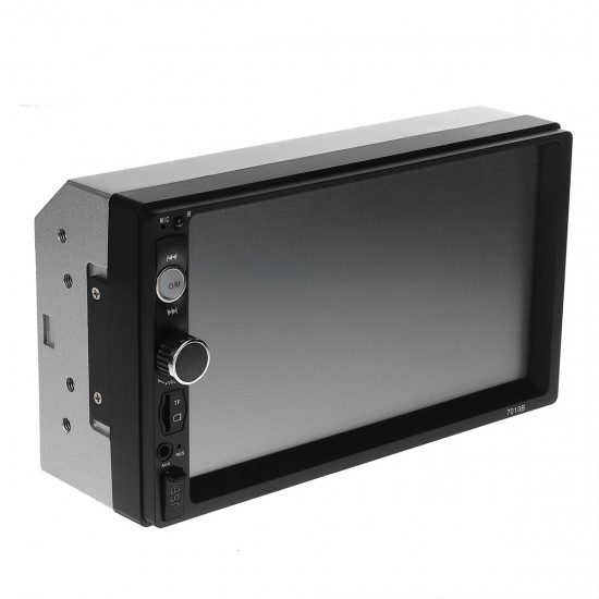 7010B 7 Inch 2DIN Car MP5 Player LCD Touch Screen bluetooth FM Radio Phone Mirror Link With 8LED Backup Camera 7010B 7 Inch 2DIN Car MP5 Player LCD Touch Screen bluetooth FM Radio Phone Mirror Link With 8LED Backup Camera