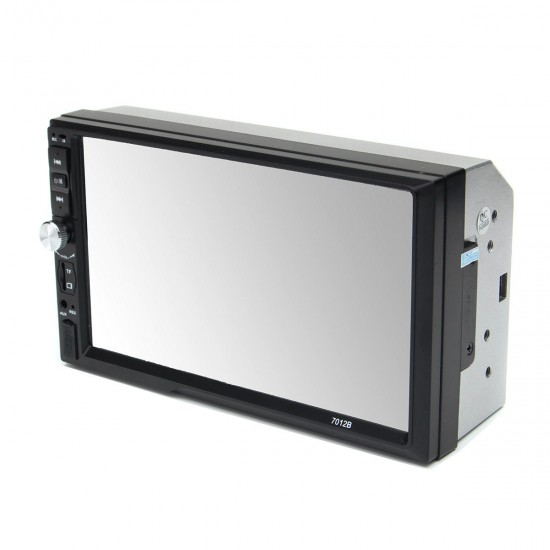 7012B 7 Inch Touch Screen 2 DIN IN Dash Car MP5 Player bluetooth FM USB Aux+Camera