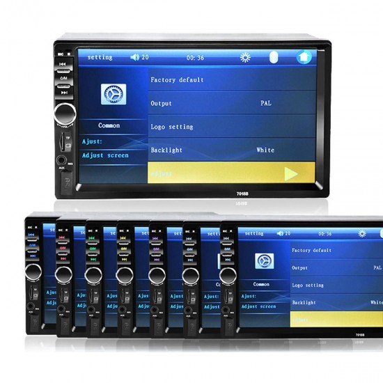 7018B 7Inch 2Din Car MP5 Player HD Touch Screen Stereo Radio MP3 FM USB bluetooth with Backup Camera 7018B 7Inch 2Din Car MP5 Player HD Touch Screen Stereo Radio MP3 FM USB bluetooth with Backup Camera