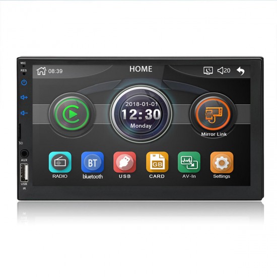 7049D 7 Inch 2 DIN WINCE Car MP5 Player FM Radio Stereo HD Touch Screen USB AUX bluetooth In Dash Support Camera 7049D 7 Inch 2 DIN WINCE Car MP5 Player FM Radio Stereo HD Touch Screen USB AUX bluetooth In Dash Support Camera