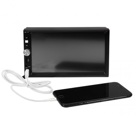 7080B 7 Inch 1080P 2DIN Car MP5 Player HD Touch Screen bluetooth Hands-free with TF Square Camera 7080B 7 Inch 1080P 2DIN Car MP5 Player HD Touch Screen bluetooth Hands-free with TF Square Camera