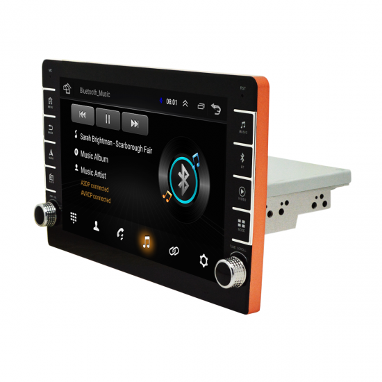 8Inch 9Inch 1Din For Android 8.1 Car Mlitimedia Player Adjustable Screen Quad Core 1+16G WIFI GPS FM Subwoofer 8Inch 9Inch 1Din For Android 8.1 Car Mlitimedia Player Adjustable Screen Quad Core 1+16G WIFI GPS FM Subwoofer