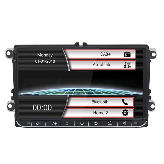 9 Inch 1080P 2 Din Car MP5 Player FM/DAB+Autolink European Digital Radio Recevior for Volkswagen 9 Inch 1080P 2 Din Car MP5 Player FM/DAB+Autolink European Digital Radio Recevior for Volkswagen