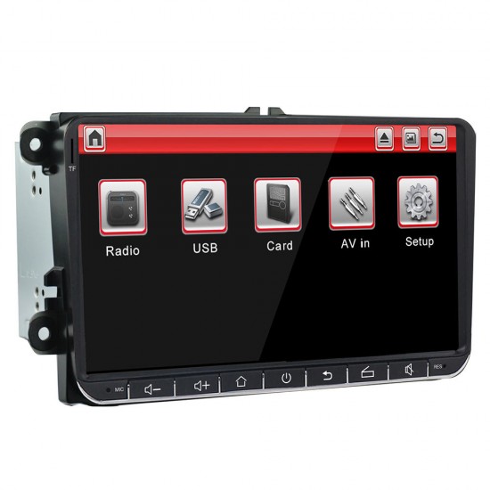 9 Inch 1080P 2 Din Car MP5 Player FM/DAB+Autolink European Digital Radio Recevior for Volkswagen