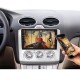 9 Inch 2DIN for Android 8.1 Car Stereo MP5 Player Quad Core 1+16GB WIFI GPS Navigation FM bluetooth Phone Link DAB