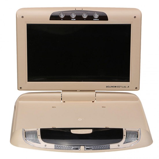 9 Inch Car Roof Mount Overhead Flip Down Monitor DVD CD Player Transmitter Games 9 Inch Car Roof Mount Overhead Flip Down Monitor DVD CD Player Transmitter Games
