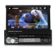 9601G 7 Inch 1DIN Wince Car MP5 Player Retractable Flip Stereo Radio bluetooth GPS USB AUX with Backup Camera