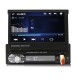9601G 7 Inch 1DIN Wince Car MP5 Player Retractable Flip Stereo Radio bluetooth GPS USB AUX with Backup Camera