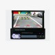 9601G 7 Inch 1Din for Wince Car Radio Stereo MP5 Player GPS FM WiFi USB DVR With 4LEDs Rearview Camera NA/ AU/ EU/ SA Map Card