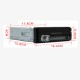 9601G 7 Inch 1Din for Wince Car Radio Stereo MP5 Player GPS FM WiFi USB DVR With 4LEDs Rearview Camera NA/ AU/ EU/ SA Map Card 9601G 7 Inch 1Din for Wince Car Radio Stereo MP5 Player GPS FM WiFi USB DVR With 4LEDs Rearview Camera NA/ AU/ EU/ SA Map Card