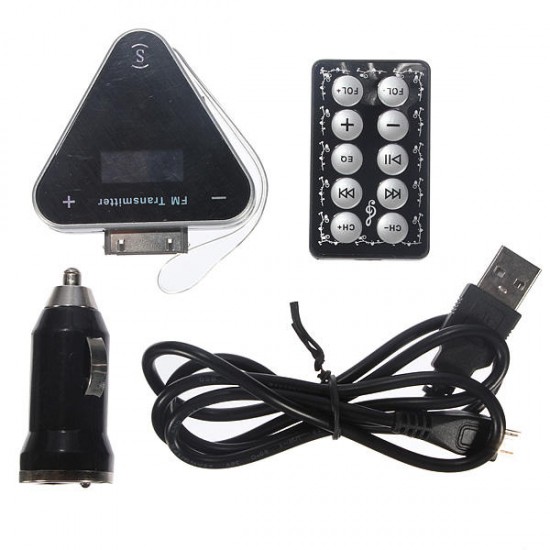 A12 Car Wireless FM Transmitter Player Charger for iPod 3GS 4 4S and Other MP3 MP4 Player Phone A12 Car Wireless FM Transmitter Player Charger for iPod 3GS 4 4S and Other MP3 MP4 Player Phone