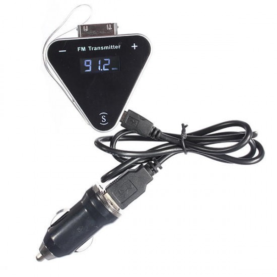 A12 Car Wireless FM Transmitter Player Charger for iPod 3GS 4 4S and Other MP3 MP4 Player Phone A12 Car Wireless FM Transmitter Player Charger for iPod 3GS 4 4S and Other MP3 MP4 Player Phone