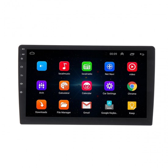 Android 8.1 10.1inch Adjustable HD Car Stereo Radio GPS Wifi Mirror Link Bluetooth