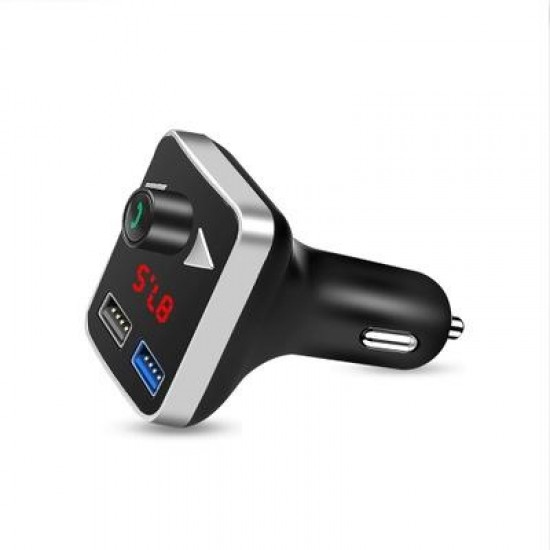 Car Charger MP3 Player bluetooth 4.2+EDR Stereo A2DP FM Transmitter LED Screen Support Hands-free USB Car Charger MP3 Player bluetooth 4.2+EDR Stereo A2DP FM Transmitter LED Screen Support Hands-free USB