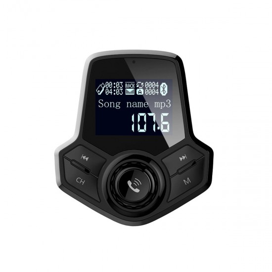 Car MP3 Player bluetooth 4.1 LCD Screen Display With QC3.0 Charger FM Hands-free AUX TF Card U Disk Universal