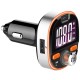 Car bluetooth MP3 Player FM Transmitter with Colorful Atmosphere Light Support QC 3.0 Fast Charging Subwoofer DSP TF Card USB