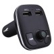 FM Transmitter bluetooth Car MP3 Player CigaretteLighter Car bluetooth Hands Free Phone Dual USB Car