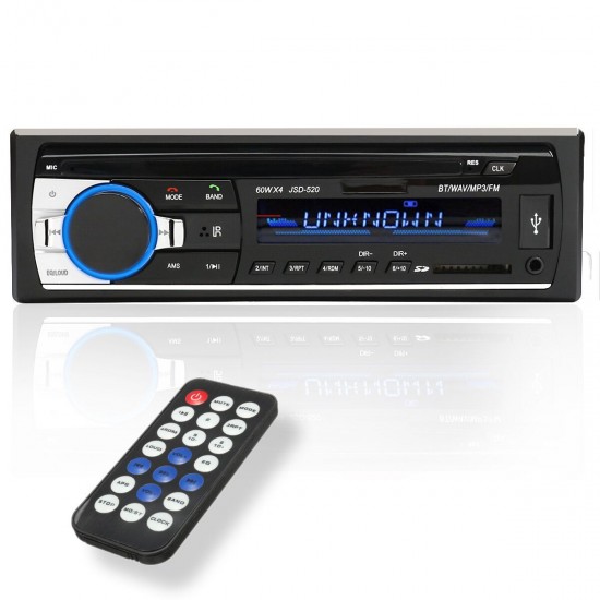 JSD-520 24V Car Stereo Radio MP3 Player Auto Audio bluetooth Hands-free AUX SD USB FM