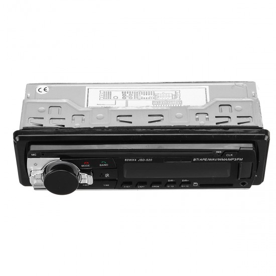 JSD-520 Car Radio Stereo Head Unit MP3 Player bluetooth Hands-free With Remote Control AUX SD FM