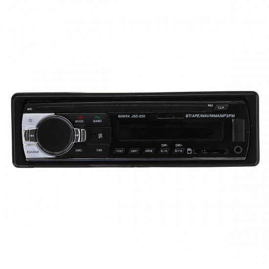 JSD-520 Car Radio Stereo Head Unit MP3 Player bluetooth Hands-free With Remote Control AUX SD FM