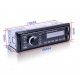 M10 Car Stereo Radio Receiver Auto MP3 Player Bluetooth Hands-free Support All Touch Keys FM USB SD AUX U Disk 12V