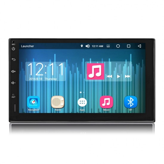 MD-RT1009 Android 8.0 Car Radio Stereo 7 Inch Capacitive Touch Screen Car GPS Navigation