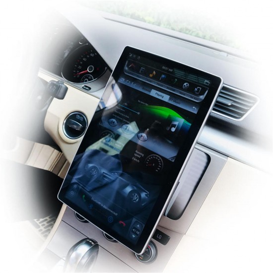 PX6 12.8 Inch for Android 8.1 Car Stereo Radio 180 Degree Rotable IPS Touch Screen 4G+32G GPS WIFI 3G 4G FM AM Support Vehicle Balance Detection