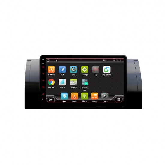 PX6 8.0 Inch 2 DIN 4+64G for Android 9.0 Car MP5 Player 6 Core Touch Screen bluetooth Radio GPS Carema For BMW 5(E39) 1995-2003 BMW X5(E53) 2000-2006 PX6 8.0 Inch 2 DIN 4+64G for Android 9.0 Car MP5 Player 6 Core Touch Screen bluetooth Radio GPS Carema For BMW 5(E39) 1995-2003 BMW X5(E53) 2000-2006