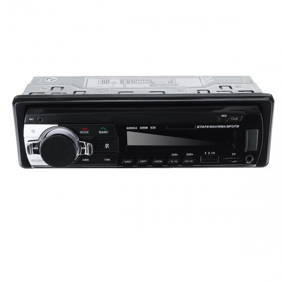 SWM-530 Car Radio Stereo MP3 Player bluetooth Hands-free Dual USB AUX TF SD FM RCA