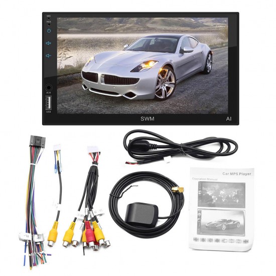 SWM-A1 Car Touch Screen MP4 Card Machine Central Control Navigation 7 Inch bluetooth Car MP5 Player SWM-A1 Car Touch Screen MP4 Card Machine Central Control Navigation 7 Inch bluetooth Car MP5 Player