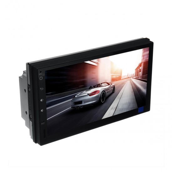 T3 7 Inch 2 DIN for Andriod 8.1 Car Multimedia Player Quad Core 1G+16G Touch Screen Stereo GPS WiFi bluetooth FM