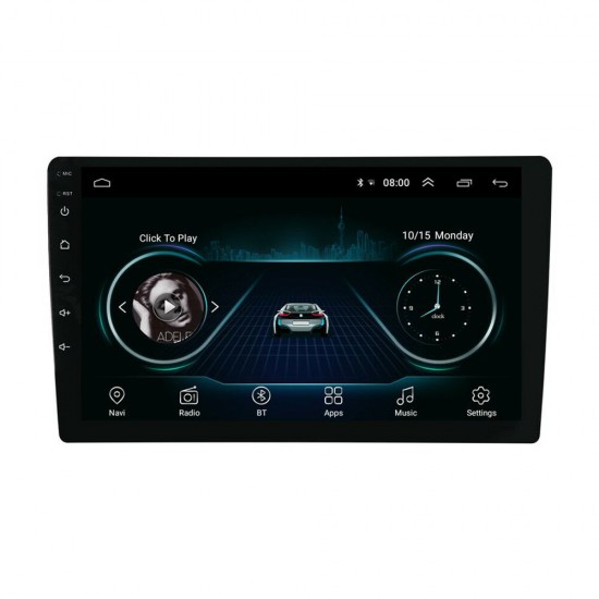 Universal 10.1 Inch for Android 8.1 Car Radio 1G+32G Multimedia MP5 Player 2 Din GPS WIFI bluetooth FM Rear Camera