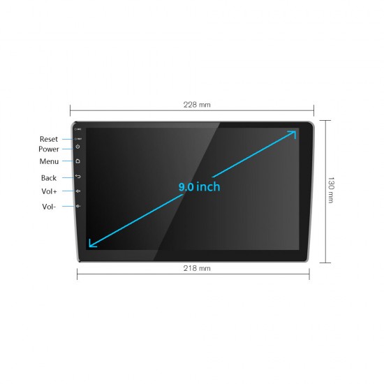 Universal 9 Inch for Android 8.1 Car Radio 1G+32G Multimedia MP5 Player 2 Din GPS WIFI bluetooth FM Rear Camera Universal 9 Inch for Android 8.1 Car Radio 1G+32G Multimedia MP5 Player 2 Din GPS WIFI bluetooth FM Rear Camera