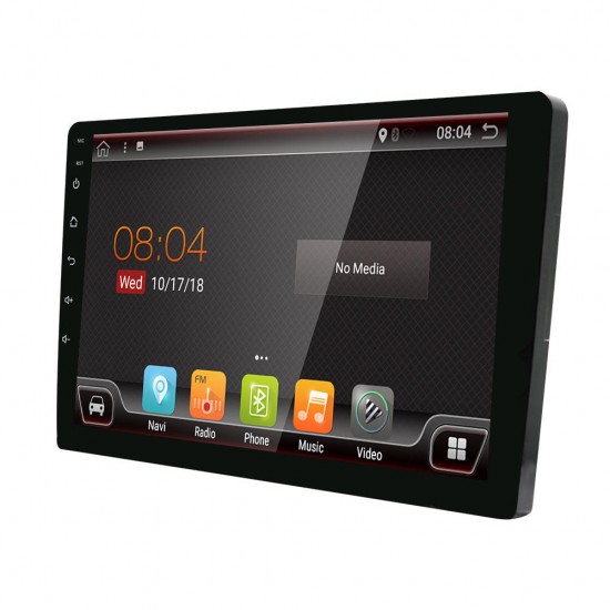 10.1 Inch 2 DIN for Android 8.0 Car Stereo Radio Player 4 Core 2+32G Touch Screen 4G bluetooth FM AM RDS Radio GPS