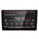10.1 Inch 2 DIN for Android 9.0 Car Stereo Radio Player 8 Core 4+32G Touch Screen 4G bluetooth FM AM RDS Radio GPS