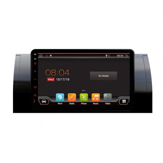 8 Inch 2 DIN for Android 8.0 4 Core 2GB+32GB Car Radio Stereo MP5 Player GPS Touch Screen bluetooth For BMW E39 E53
