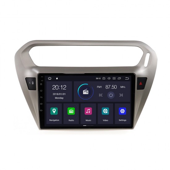 9 Inch Android 10.0 Car Stereo Radio Multimedia Player 2G/4G+32G GPS WIFI 4G FM AM RDS bluetooth For Peugeot 301 2014 9 Inch Android 10.0 Car Stereo Radio Multimedia Player 2G/4G+32G GPS WIFI 4G FM AM RDS bluetooth For Peugeot 301 2014
