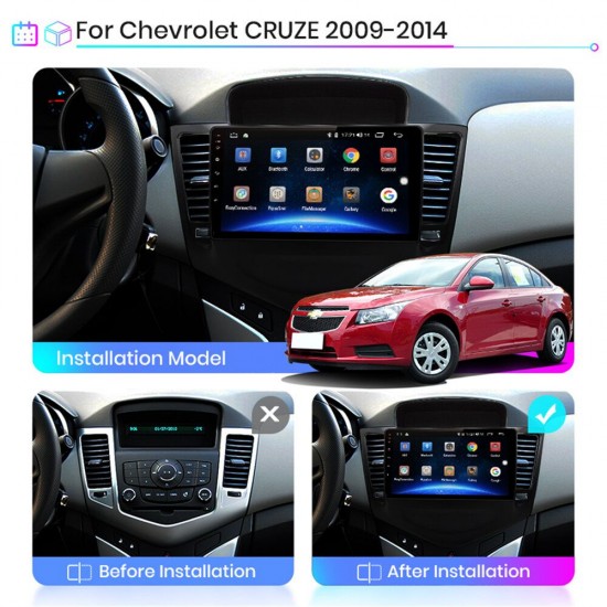 9 Inch Android 10.0 Car Stereo Radio Multimedia Player 2G/4G+32G GPS WIFI 4G FM AM RDS bluetooth For Chevrolet Cruze 2009-2014 9 Inch Android 10.0 Car Stereo Radio Multimedia Player 2G/4G+32G GPS WIFI 4G FM AM RDS bluetooth For Chevrolet Cruze 2009-2014