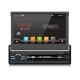 YH-214 7 Inch 1 DIN Android 10.0 Car DVD Player Retractable Touch Screen Stereo Radio 8 Core 1+32G/2+32G WIFI 4G