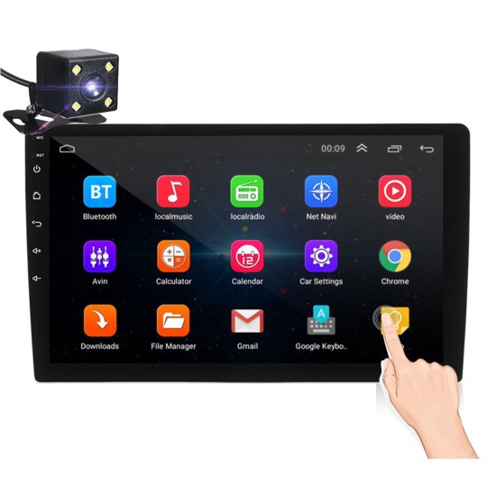 iMars 10.1Inch 2Din for Android 8.1 Car Stereo Radio 1+16G IPS 2.5D Touch Screen MP5 Player GPS WIFI FM with Backup Camera iMars 10.1Inch 2Din for Android 8.1 Car Stereo Radio 1+16G IPS 2.5D Touch Screen MP5 Player GPS WIFI FM with Backup Camera