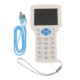 10 Frequency RFID Copier ID IC Reader Writer Copy with 30pcs 13.56MHz 125KHz Key Fob HID UID Card