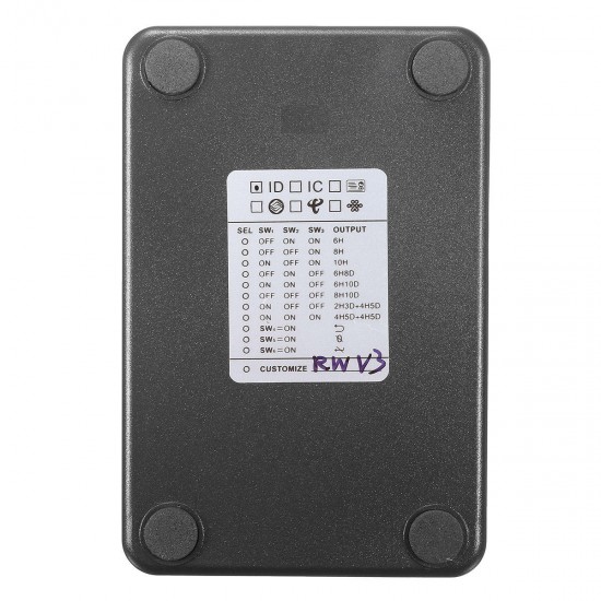 125Khz Card Reader/Writer Copier Programmer with 5 Tags for EM4305 T5567
