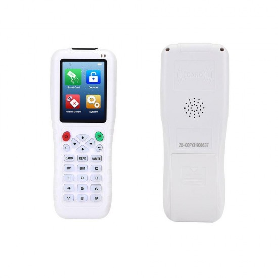 Handheld 125KHz RFID Duplicator Copier RFID Reader Writer 13.56MHz USB Cloner NFC Programmer EM4305/T5577 UID