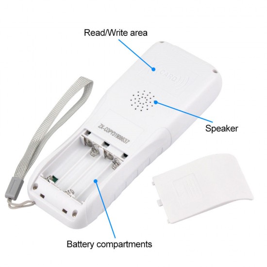 Handheld 125KHz RFID Duplicator Copier RFID Reader Writer 13.56MHz USB Cloner NFC Programmer EM4305/T5577 UID