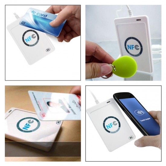 NFC ACR122U RFID Contactless Smart Reader & Writer/USB + SDK + Mifare IC Card