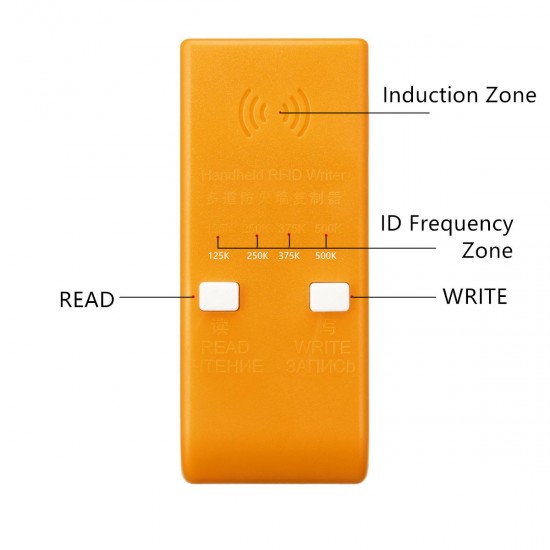 RFID ID Card Cloner Copier Reader Writer Writable Key Tags Keyfobs 125KHZ/250KHZ/375KHZ/500KHZ