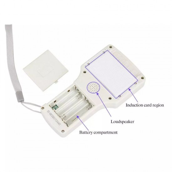 RFID NFC Card Copier Reader Writer Duplicator English 10 Frequency Programmer for IC ID Cards