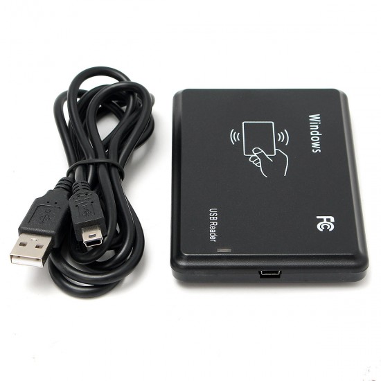 RFID Reader Contactless Mifare IC Card Reader USB 13.56MHZ 14443A 106Kbit/s