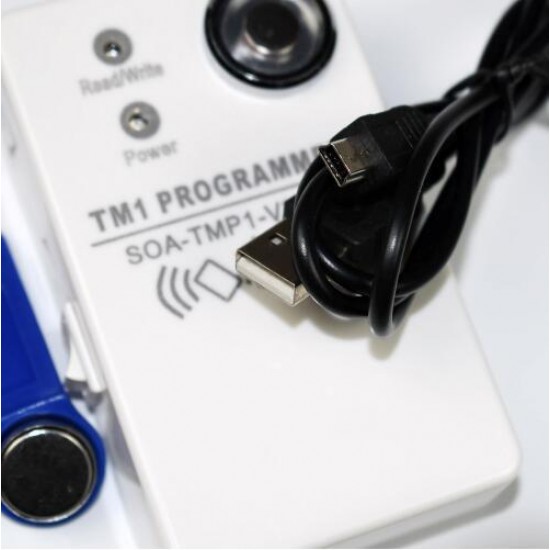 TM RFID Reader Copier Duplicator handheld RW1990 TM1990 TM1990B ibutton DS-1990A I-Button 125KHz EM4305 T5577 EM4100 TM card Reader